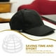 thumbnail image 4 of 2 uds sombrero lavadora jaula gorra de béisbol lavado jaula sombrero limpiador jaula Ballcap Shaper Ballcap Protector Ballcap titular lavado sombrero suministro, 4 of 5