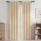 thumbnail image 1 of Blackout Cortinas, Cortinas Oscurecedoras de Habitación 42x84in Juego de 2 Paneles, Cortinas Blackout con Bolsillo para Barra para Recámara y Sala de Estar, Cortinas de Ventana con Aislamiento Térmic, 1 of 7