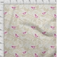 thumbnail image 4 of oneOone Polyester Spandex Light Beige Fabric Asian Block Sewing Fabric By The Yard Printed Diy Clothing Sewing Supplies 56 Inch Wide, 4 of 4