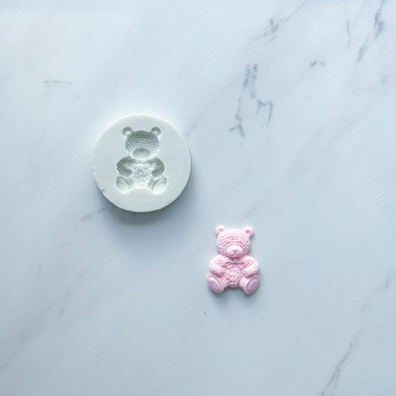 TEXTURED TEDDY BEAR MOLD