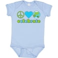 thumbnail image 3 of Inktastic Celebrate Earth Day Peace Love Earth Boys or Girls Baby Bodysuit, 3 of 5