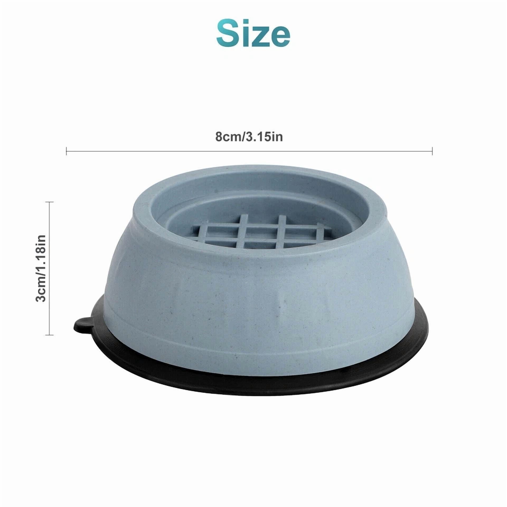 8 Pcs Anti Vibration Washing Machine Support Anti-Slip Rubber Feet Base Pads Mat
