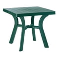 thumbnail image 1 of Compamia Viva Table à Manger Carré en Résine 31 Pouces avec Trou pour Parasol, Vert Foncé (1 Unité), 1 of 6