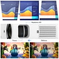 thumbnail image 4 of Proyector HOPVISION Blanco 1080P Full HD de 15,000 Lux Compatible con 4K y 350 Pulgadas, 4 of 8