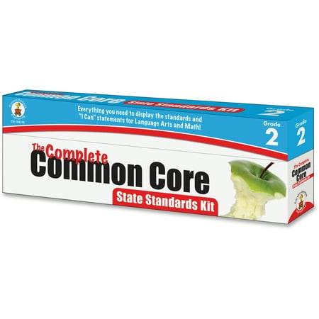 Spheal Common Card Carson-Dellosa Publishing Common Core State Standard Pocket Chart Cards, Language Arts & Math, Grade 2 ()
