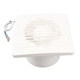 thumbnail image 1 of Soplador Cuadrado Montado En La Pared, Instalación A Través De La Pared Ventiladores De Ventilación ABS Refrescador De Aire 110 V Para, 1 of 7