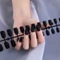 thumbnail image 4 of 24 unids/set cubierta completa mate puntas de uñas postizas extensión de uñas postizas para uñas postizas, 4 of 4