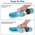 thumbnail image 4 of Portable Pet Dog Cat Universal Food Water Bottle Anti-leak Anti-drip Travel Outdoor Water Dispenser, 4 of 4