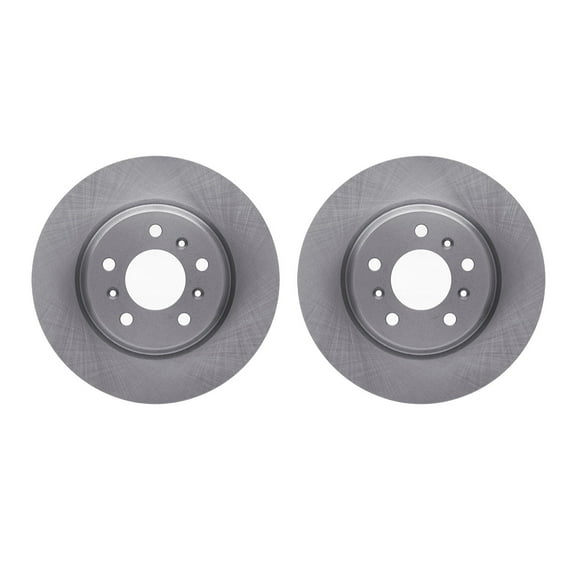 Dynamic Friction Company Front Brake Rotors 6002-52023