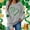 Gray, variant on St. Patrick'S Day Hoodie For Women, Long Sleeve Sweatshirt Oversized T Shirts Long Sleeve Shirts For Women Clover Print Hoodie Going Out Lucky Leaf Clover Shirt Work Top Irish Shamrock