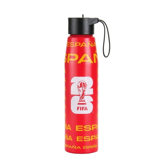 Termo de Acero Inoxidable FIFA Rojo Con Estampado de España