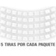 thumbnail image 1 of Papel Picado Boda| Guirnaldas | enramada mexicana artesanal | 5 tiras de 5 metros | diseño de bodas blanco | decoración de plastico picado boda, 1 of 6