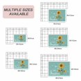thumbnail image 6 of Turquoise Sunshine Sunflower Outdoor Rug 5x7 Ft, Non Slip Washable Area Rug, Pastoral Bees Farmhouse Floral Patio Rugs Carpet Runner, Large Floor Mat for Indoor/Outdoor Deck Porch Camping, 6 of 8