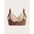 thumbnail image 2 of Plus Contrast Lace Wireless Bra, 2 of 4
