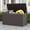 Dark Brown, variant on Uforic Lockable 100 Gallon Resin Deck Box, Heavy-Duty Weather Resistant Outdoor Storage Chest, Versatile Storage Solution for Patio Accessories and Daily Essentials,Dark Gray