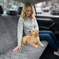 thumbnail image 5 of Luxury Non-Slip Pet Car Mat, Thickened Plush Dog Seat Cover for Vehicle Backseat, Soft Universal Furniture Protector for SUVs and Trucks, Cozy Pet Travel Cushion for Large Dogs, 137x60cm, 5 of 6