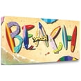 thumbnail image 2 of Tangletown Fine Art Beach in Boards by Scott Westmoreland Poster Frame - 13 x 32 x 1.5 in., 2 of 3