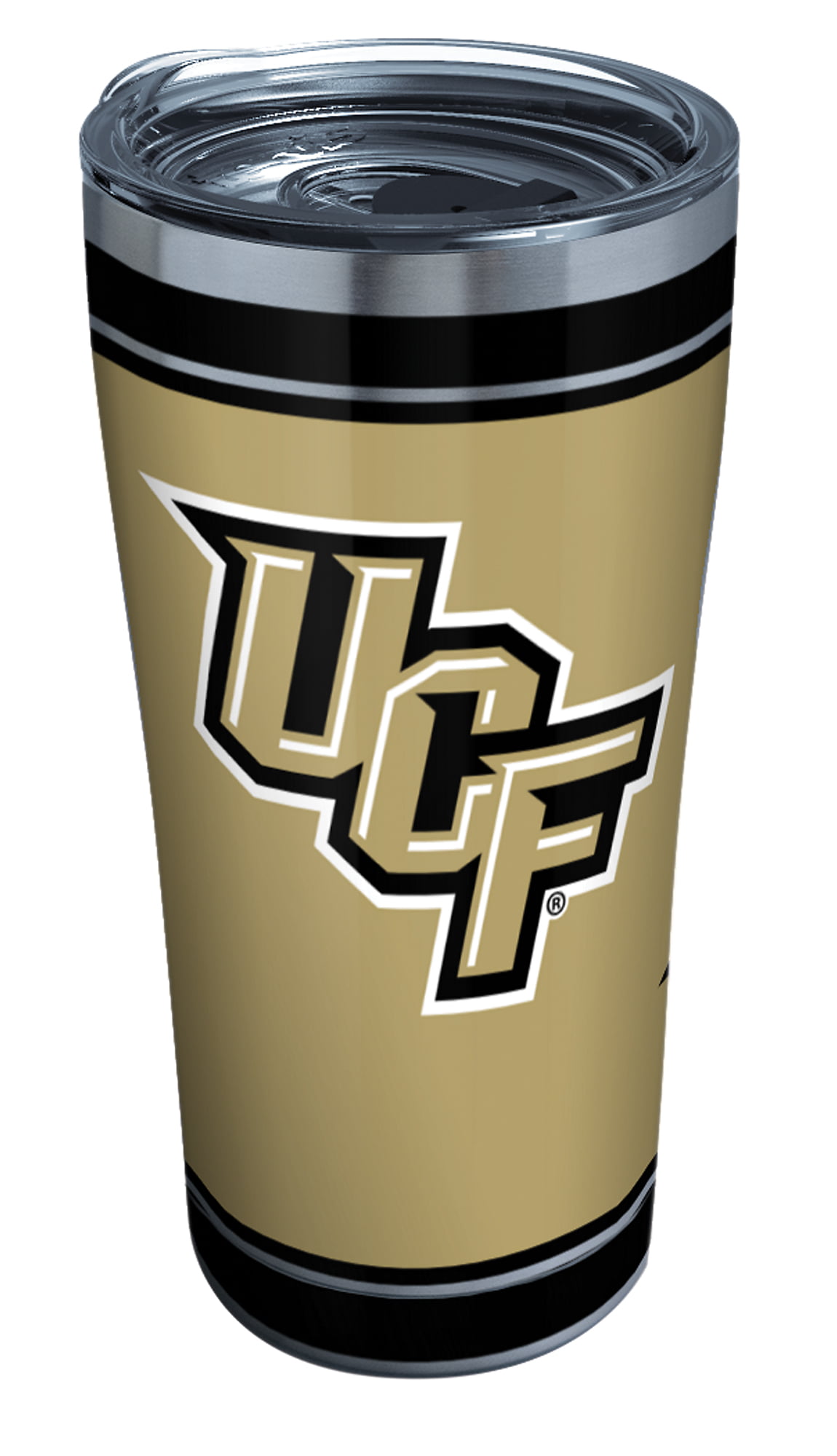 NCAA Central Florida Knights Crystal Freeze Tumbler with Lid 24-Ounce 