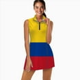 thumbnail image 2 of Flag of Colombia Sports Dresses Women Tennis Dress Outdoor Badminton Golf Quick-Drying And Breathable Sports Dress, 2 of 4