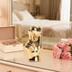thumbnail image 4 of Adorno de Cerámica con Forma de Corazón para San Valentín | Acabado En Plata Áurea, Oro Rosa y Oro Rosa | Decoración de Escritorio Brillante y Duradera | Regalo Romántico para El Hogar y La Oficina |, 4 of 6