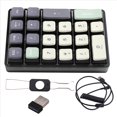 thumbnail image 2 of Teclado Numérico Mecánico Inalámbrico de 21 Teclas RGB, 3 BT/2,4 GHz/Tipo C, con Cable, Teclas Transparentes Intercambiables en Caliente., 2 of 8