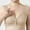 Beige, variant on Bras for Women Front Closure Free Shipping Under $10 Lace Fashion Thin Style Ventilate Front Buckle Bra Without Steel Rim