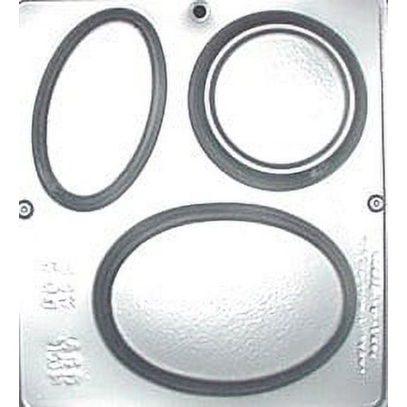 559 Plaque Assortment "Round" Chocolate Candy Mold