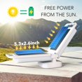 thumbnail image 2 of Linterna de camping Lepwings solar recargable, 6000 mAh, paquete de 2, 2 of 7