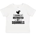 thumbnail image 3 of Inktastic Easily Distracted by Squirrels Boys or Girls Baby T-Shirt, 3 of 5