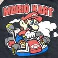 thumbnail image 4 of Nintendo Mario Kart Boys Button Up Hoodie Fleece Varsity Jacket Super Mario Hoodie for Kids (Size 4-16), 4 of 5