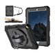 thumbnail image 1 of wonim11 MENZO Shockproof Case for iPad 5th Gen/6th Gen/Air 2/Pro 9.7-inch with 360° Swivel Stand, Pencil Holder, Detachable Hand and Shoulder Strap, Black, 1 of 1