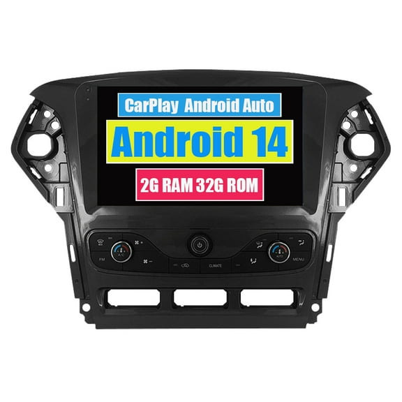 RoverOne Car Stereo CarPlay Android Auto for Ford Mondeo Fusion 2010 - 2014 GPS Navigation Bluetooth DSP Multimedia Video Player