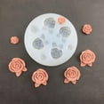 thumbnail image 3 of Necvior Silicone Material Candy Molds Rose Flower Shape Chocolate Moulds Candy Moulds, 3 of 15