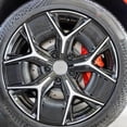 thumbnail image 4 of unbranded 2Ud Wheel Center Hub Covers En ABS Color Plateado Para Con Elegante Y Alta Resistencia, 4 of 8