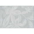 thumbnail image 3 of 2x3 Water Resistant, Small Indoor Outdoor Rugs for Patios, Front Door Entry, Entryway, Deck, Porch, Balcony | Outside Area Rug for Patio | Gray, Floral | Size: 2' x 3', 3 of 8