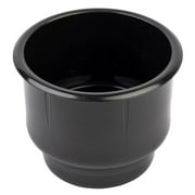 Ozark Trail Black Flush Mount Recessed Marine Drink Holder for Boats, Kayaks, and RVs