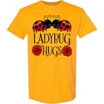 thumbnail image 3 of Inktastic Ladybug Hugs Cute Pair of Ladybugs T-Shirt, 3 of 5