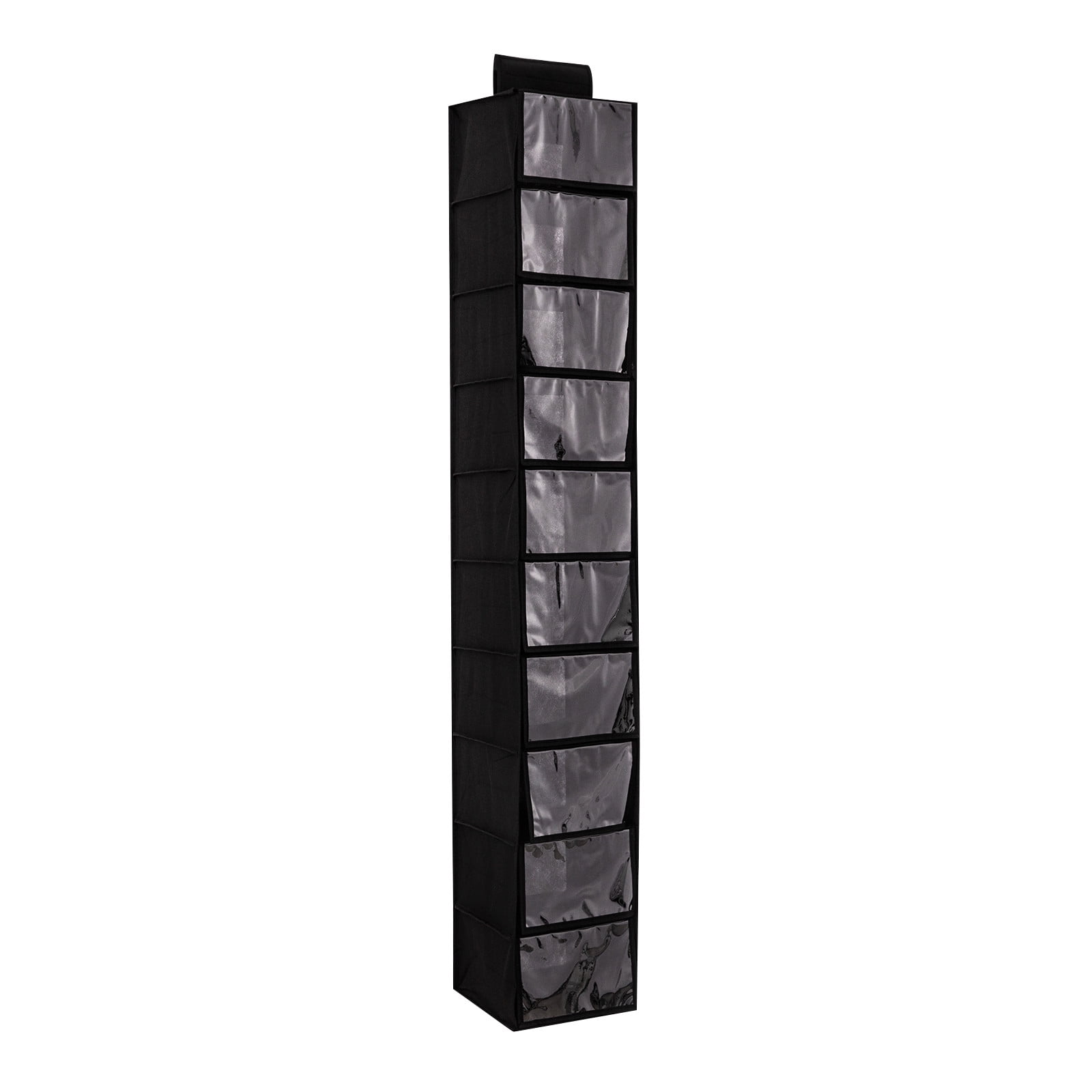 Non Woven 10 Layer with Transparent Cover Hat Storage Hanging Bag