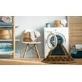 thumbnail image 2 of Ahgly Company Machine Washable Indoor Rectangle Abstract Light Brown Area Rugs, 3' x 5', 2 of 7