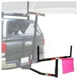 thumbnail image 2 of Adjustable Steel Pick Up Truck Bed Hitch Extender Extension Rack for Boat Lumber Long Loads Canoe Ladder, 2 of 6
