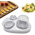 thumbnail image 5 of Egg Cutter 3 in 1 Stainless Steel Mushroom Cutter, 5 of 5