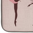 thumbnail image 4 of Dancers Linen Pink Dish Drying Mat, 4 of 7