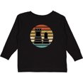 thumbnail image 3 of Inktastic Chess Player Retro Sunset Boys or Girls Long Sleeve Toddler T-Shirt, 3 of 5