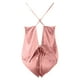 thumbnail image 3 of Conjunto de pijamas de seda satinada Gibobby para Mujer Rosa S, 3 of 5