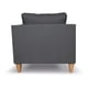 thumbnail image 4 of Sillón Rosen Sofamatch Tela Quantum Patas Natural gris oscuro, 4 of 8
