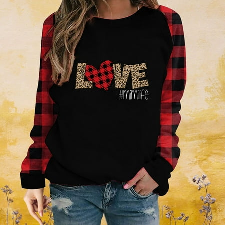

Gubotare Blouses For Women Fashion 2022 Women s Crewneck Shirts Causal Long Sleeve Slim Fit Underscrub Winter Basic Tee Tops C 3XL