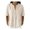 Apricot, variant on Women Tops V Neck Button Closure Short Sleeve Pullover Tops Pure Color Loose Fit Versatile Casual Commuter Shirt