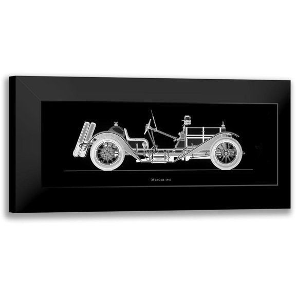 Fantini, Antonio 14x8 Black Modern Framed Museum Art Print Titled - Mercer 1913