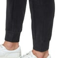thumbnail image 4 of Mondetta Women's High Waist Active Pants Side Pockets Soft Fleece Joggers-Black / XXL, 4 of 5