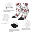 thumbnail image 6 of Bingfone Monkey Design Patterned Men'S Women'S Casual Cotton Socks, 6 of 9